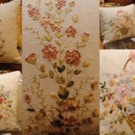 motif broderie au ruban