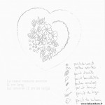 motif broderie au ruban