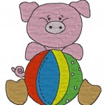 motif broderie machine ourson