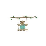 motif broderie machine ourson
