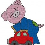 motif broderie machine ourson