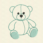 motif broderie machine ourson