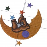 motif broderie machine ourson