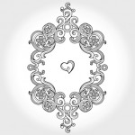 motif broderie orientale gratuit