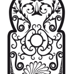 motif broderie orientale gratuit