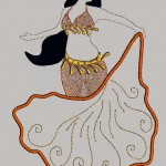 motif broderie orientale gratuit