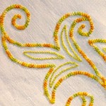 motif broderie orientale gratuit