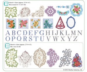 motif broderie pes gratuit