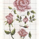 motif broderie point de croix