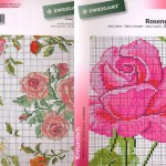 motif broderie point de croix