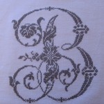 motif broderie point de croix