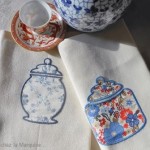 motif broderie pour cuisine