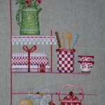 motif broderie pour cuisine