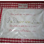motif broderie pour cuisine