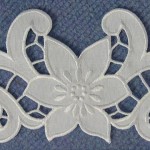 patron broderie richelieu