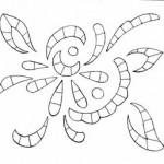 patron broderie richelieu