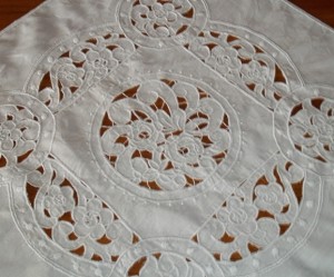 patron broderie richelieu