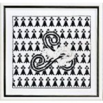 grille broderie+hermine