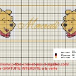 grille broderie bavoir