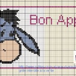 grille broderie bavoir