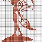 grille broderie elfes