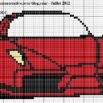 grille broderie ferrari