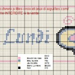 grille broderie hello kitty