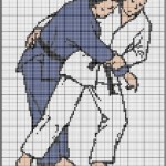 grille broderie judo