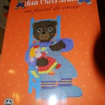 grille broderie petit ours brun