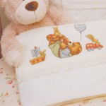 grille broderie petit ours brun
