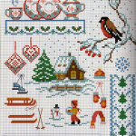 grille broderie russe