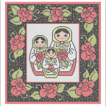 grille broderie russe