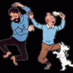 grille broderie tintin