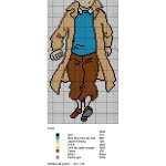 grille broderie tintin