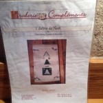 grille broderie un tracteur