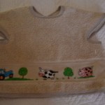 grille broderie un tracteur