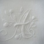 modèle broderie blanche