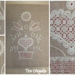 modèle broderie blanche