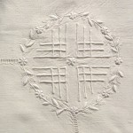 modèle broderie blanche