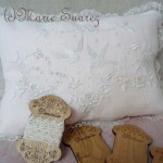 modèle broderie blanche