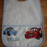 modèle broderie cars