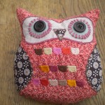 modèle broderie hibou