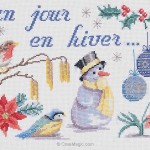 modèle broderie jour