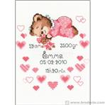 modèle broderie naissance gratuit