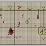 modèle broderie naissance gratuit