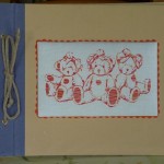 modèle broderie nounours