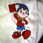 modèle broderie oui-oui