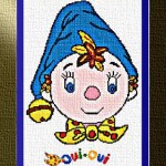 modèle broderie oui-oui