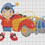 modèle broderie oui-oui