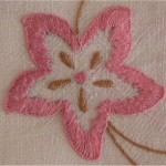 modèle broderie simple